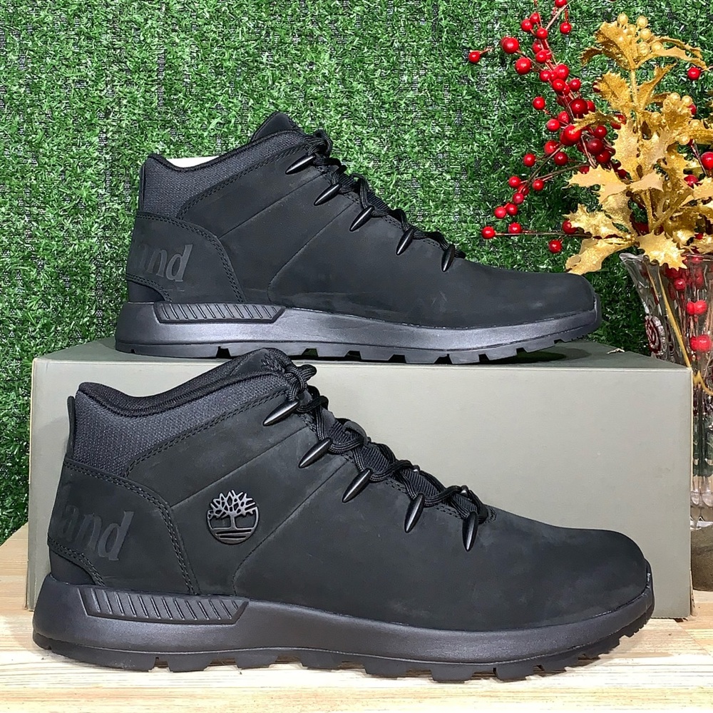 TIMBERLAND MEN'S SPRINT TREKKER MID HIKING BOOTS - Picture 3 of 5